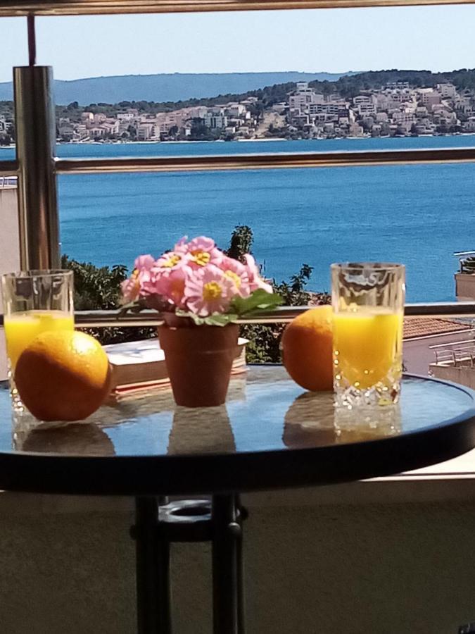 Apartman Mikola With Sea View تروغير المظهر الخارجي الصورة