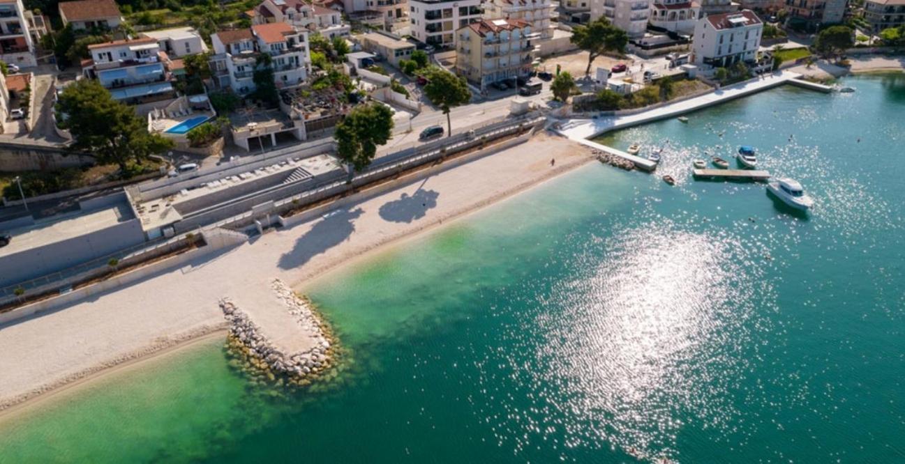 Apartman Mikola With Sea View تروغير المظهر الخارجي الصورة